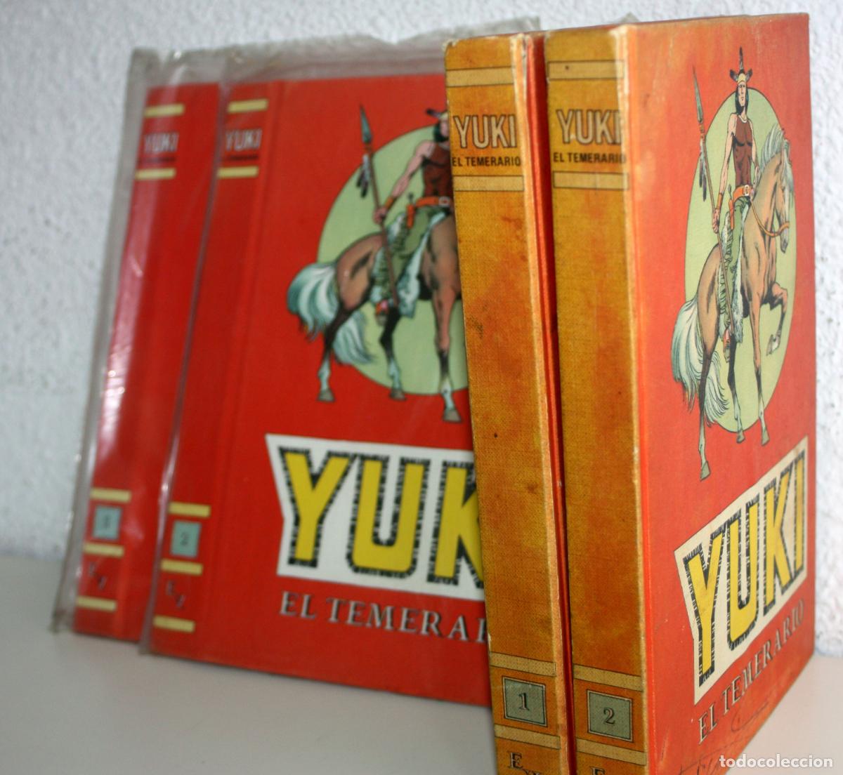 BDs: YUKI EL TEMERARIO &iexcl; COMPLETA en 2 TOMOS ! (1976, VALENCIANA) -LEER-