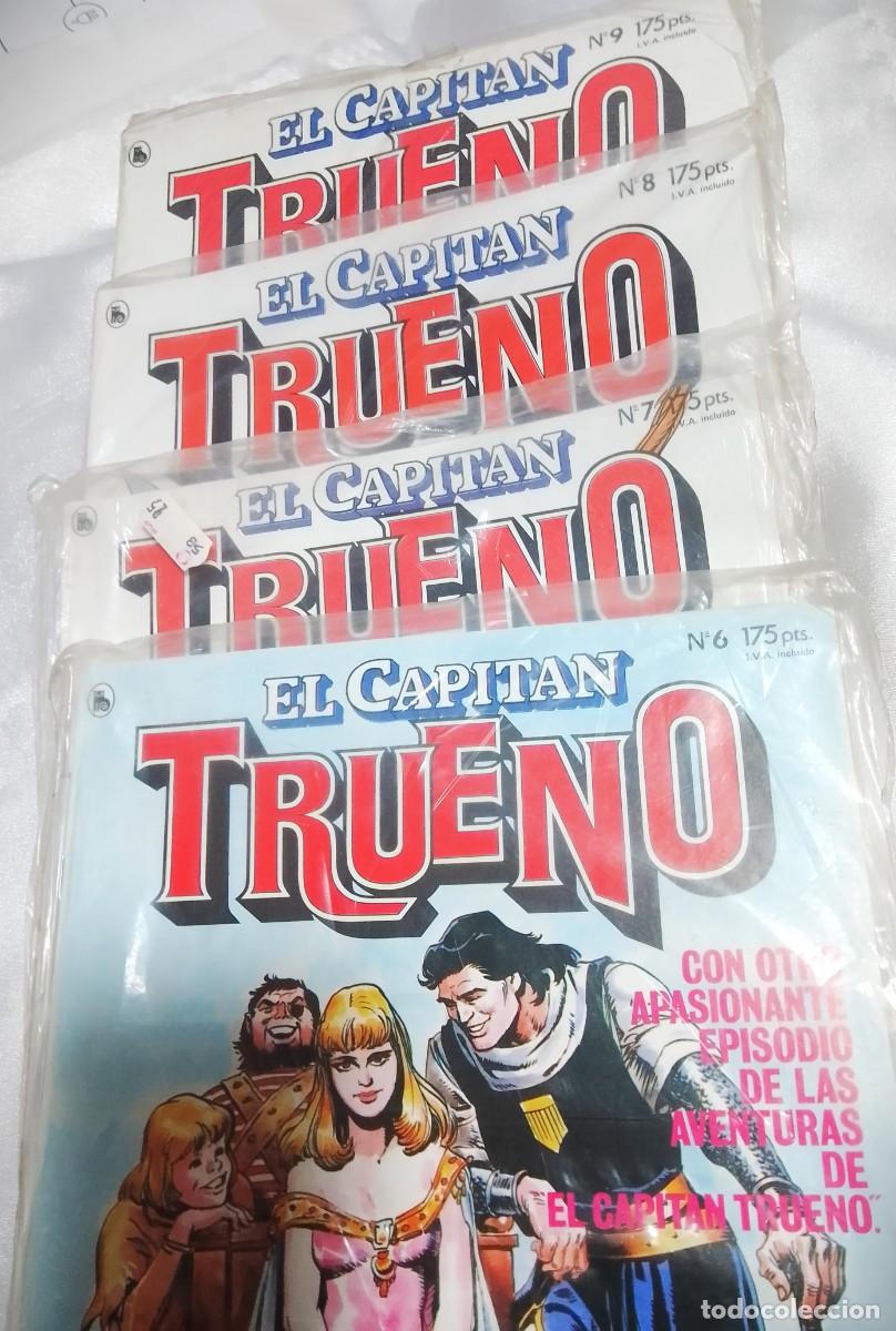 Comics: CAPITAN TRUENO REVISTA N&ordm;6-7-8-9 CON SUS RESPECTIVOS CUADERNILLOS-N&ordm; 1-2-3-4-LEER TODO BIEN VER FOTO