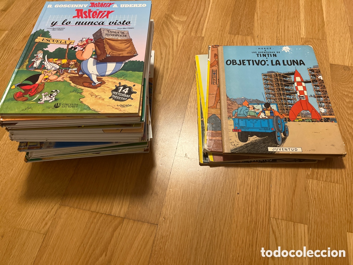 Giornalini: Lote de C&oacute;mics de Asterix y Tint&iacute;n
