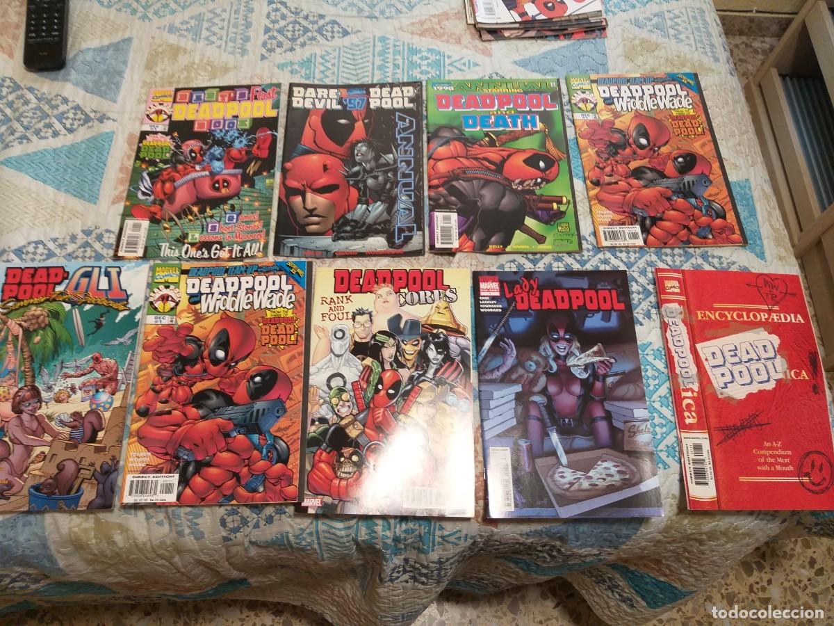 Tebeos: LOTE COMIC BOOKS AMERICANOS DEADPOOL MASACRE VOL 1 , LIMITED SERIES Y ESPECIALES