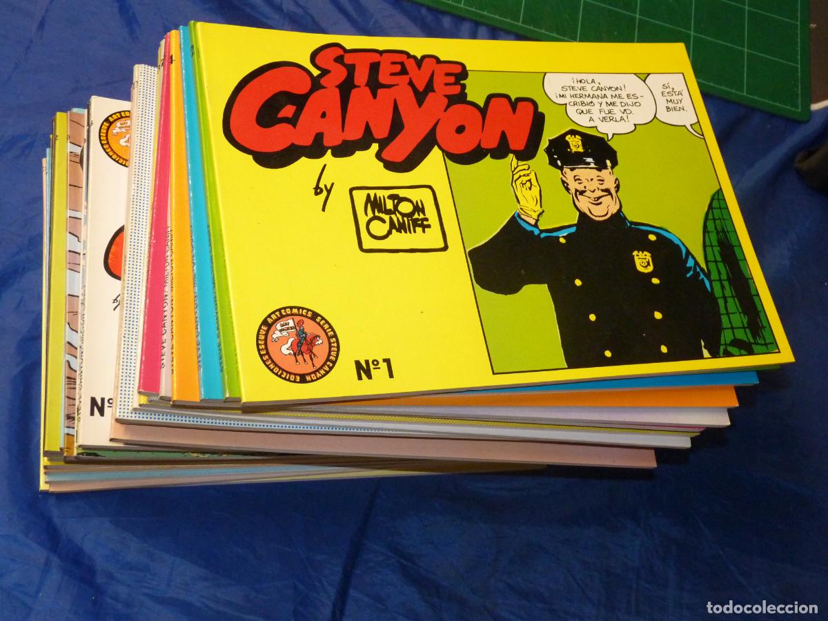 Tebeos: STEVE CANYON BY MILTON CANIFF - COMPLETA 29 Nos. DEL 1 AL 29 - ED. ESEUVE EXCELENTE ESTADO!! CPB