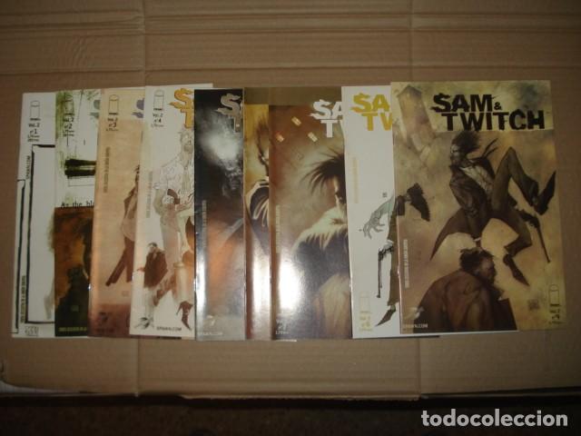 Tebeos: Sam & Twitch, vol. 2 completo, 2002, 9 n&uacute;meros, Planeta DeAgostini, muy buen estado