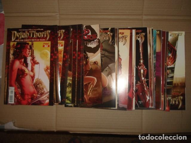 Tebeos: Lote Dejah Thoris, 36 n&uacute;meros de 37, volumen I, 2013, Dynamite, muy buen estado. Ingles. Caja AD
