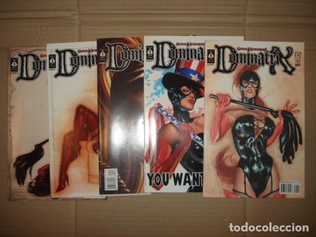 Tebeos: Lote Dominatrix, 5 n&uacute;meros, de 6, 2007, IDW, ingles, muy buen estado. Caja DA