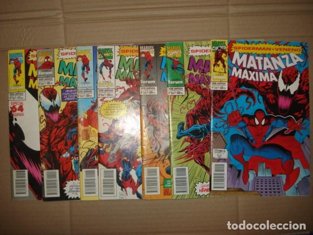 Tebeos: Matanza M&aacute;xima, 1994, completa, 7 n&uacute;meros, buen estado - Foto 1