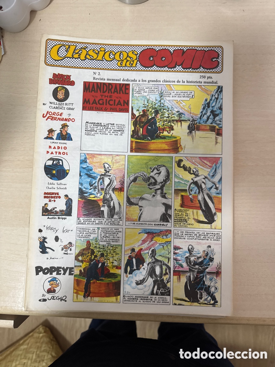 Tebeos: LOTE CL&Aacute;SICOS DEL C&Oacute;MIC DEL NUMERO 1 AL 11 - Foto 4