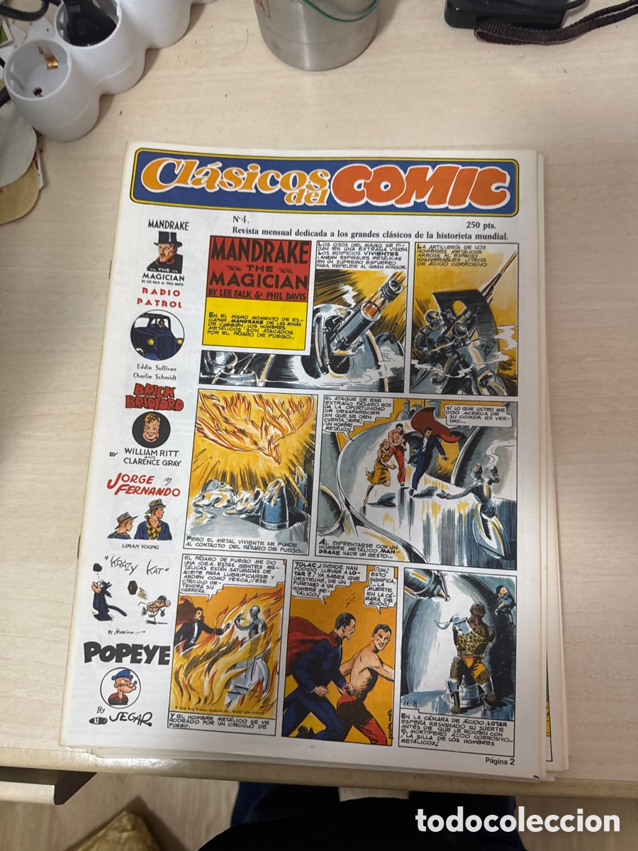 Tebeos: LOTE CL&Aacute;SICOS DEL C&Oacute;MIC DEL NUMERO 1 AL 11 - Foto 8