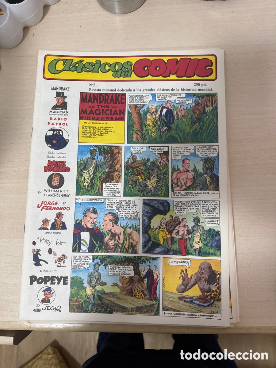 Tebeos: LOTE CL&Aacute;SICOS DEL C&Oacute;MIC DEL NUMERO 1 AL 11 - Foto 10