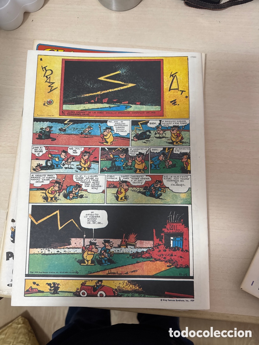 Tebeos: LOTE CL&Aacute;SICOS DEL C&Oacute;MIC DEL NUMERO 1 AL 11 - Foto 11