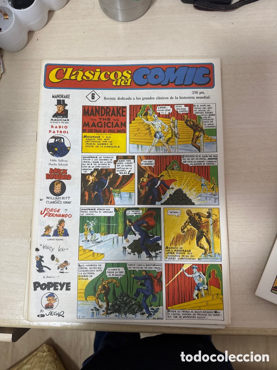 Tebeos: LOTE CL&Aacute;SICOS DEL C&Oacute;MIC DEL NUMERO 1 AL 11 - Foto 12