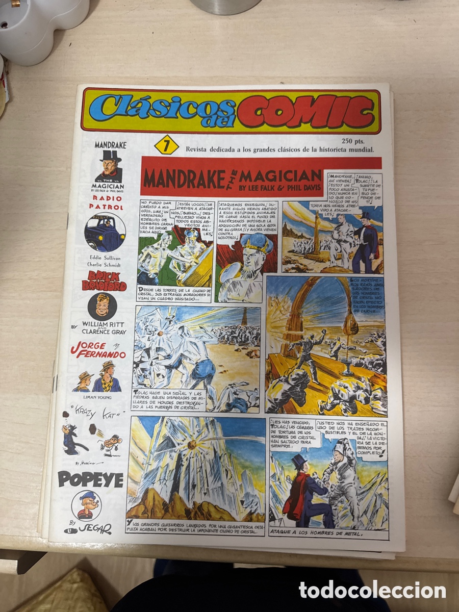 Tebeos: LOTE CL&Aacute;SICOS DEL C&Oacute;MIC DEL NUMERO 1 AL 11 - Foto 14