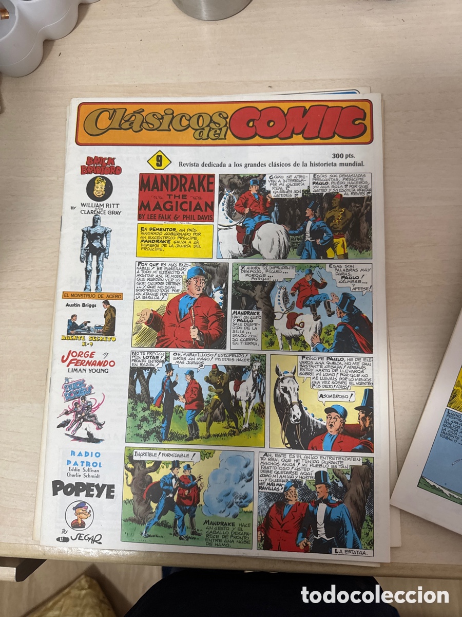 Tebeos: LOTE CL&Aacute;SICOS DEL C&Oacute;MIC DEL NUMERO 1 AL 11 - Foto 18