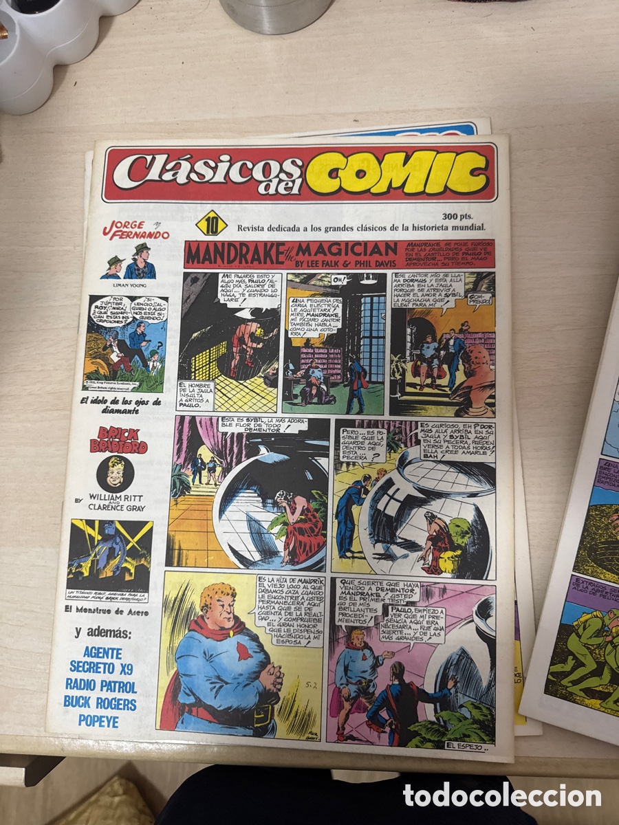 Tebeos: LOTE CL&Aacute;SICOS DEL C&Oacute;MIC DEL NUMERO 1 AL 11 - Foto 20