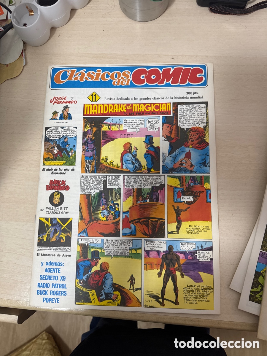 Tebeos: LOTE CL&Aacute;SICOS DEL C&Oacute;MIC DEL NUMERO 1 AL 11 - Foto 22
