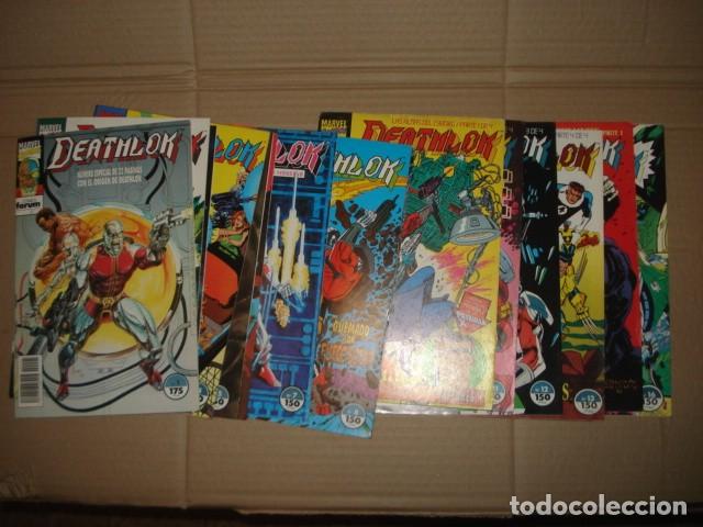 Tebeos: Lote Deathlok, 15 n&uacute;meros de 16, 1993, Forum, muy buen estado