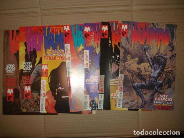 Tebeos: Boy Vampiro, 1997, completa, 7 n&uacute;meros, Meridiana Comics, muy buen estado