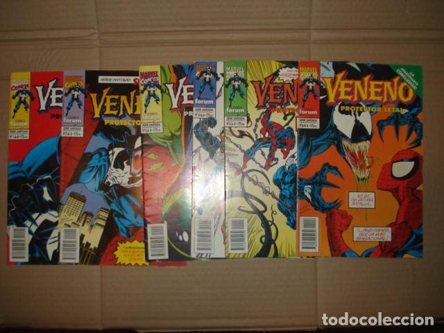 Tebeos: Veneno: protector letal, 1994, completa, 6 n&uacute;meros, Forum, muy buen estado