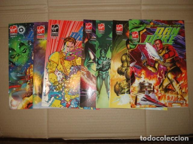 Tebeos: Dan Dare, 2007, completa, 7 n&uacute;meros, Virgin Comics, muy buen estado, en ingles. Caja DA