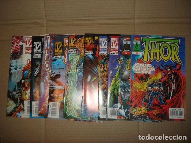 Tebeos: Lote Thor, vol. II, 11 n&uacute;meros de 12, 1996, Forum, muy buen estado