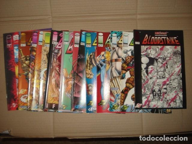 Tebeos: Bloodstrike, 1995, completa, 14 n&uacute;meros, Planeta, muy buen estado