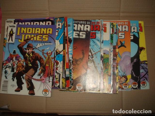 Tebeos: Indiana Jones, 1983, completa, 26 n&uacute;meros, Forum, buen estado
