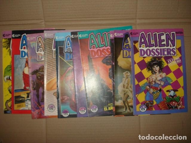 Tebeos: Alien dossiers, 1991, completa, 10 n&uacute;meros, Forum, muy buen estado