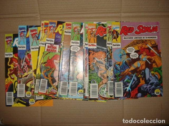 Tebeos: Lote Red Sonja, 17 n&uacute;meros de 20, 1992, Forum, muy buen estado