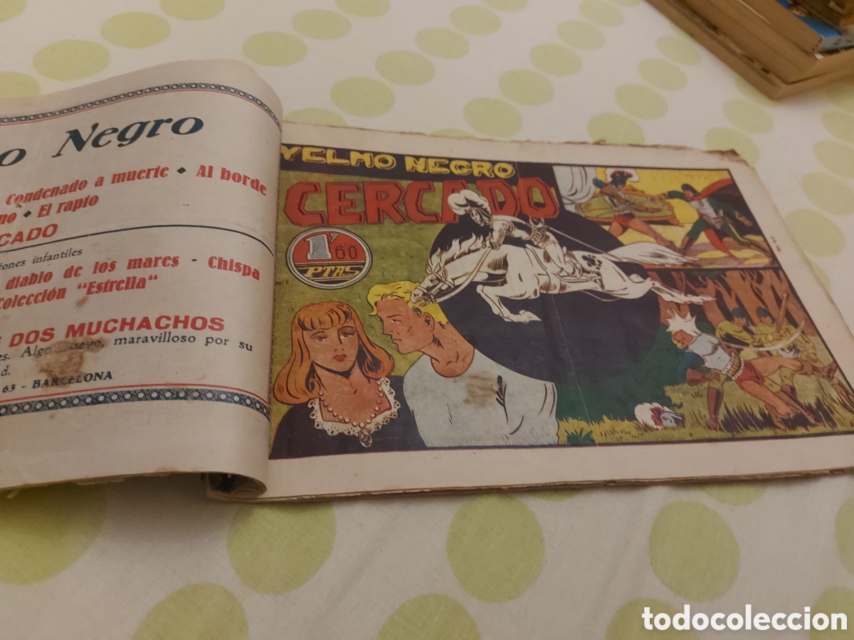 Tebeos: Lote del yelmo negro - Foto 2