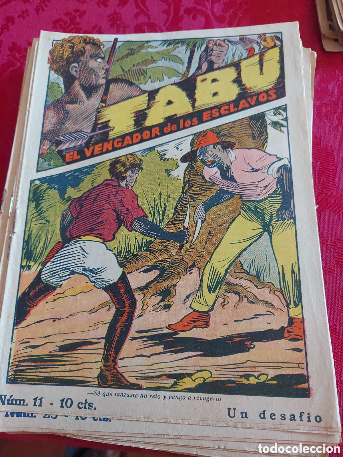 Tebeos: Gran lote de tabu el vengador - Foto 6