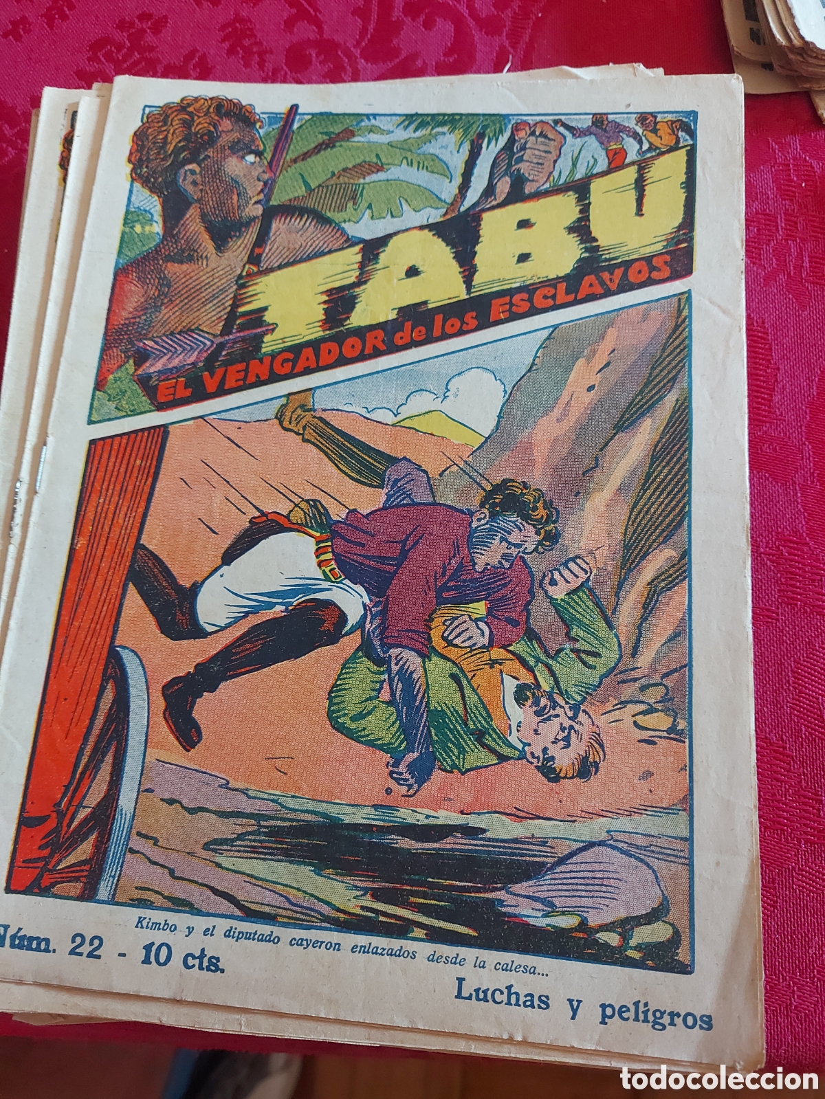 Tebeos: Gran lote de tabu el vengador - Foto 8