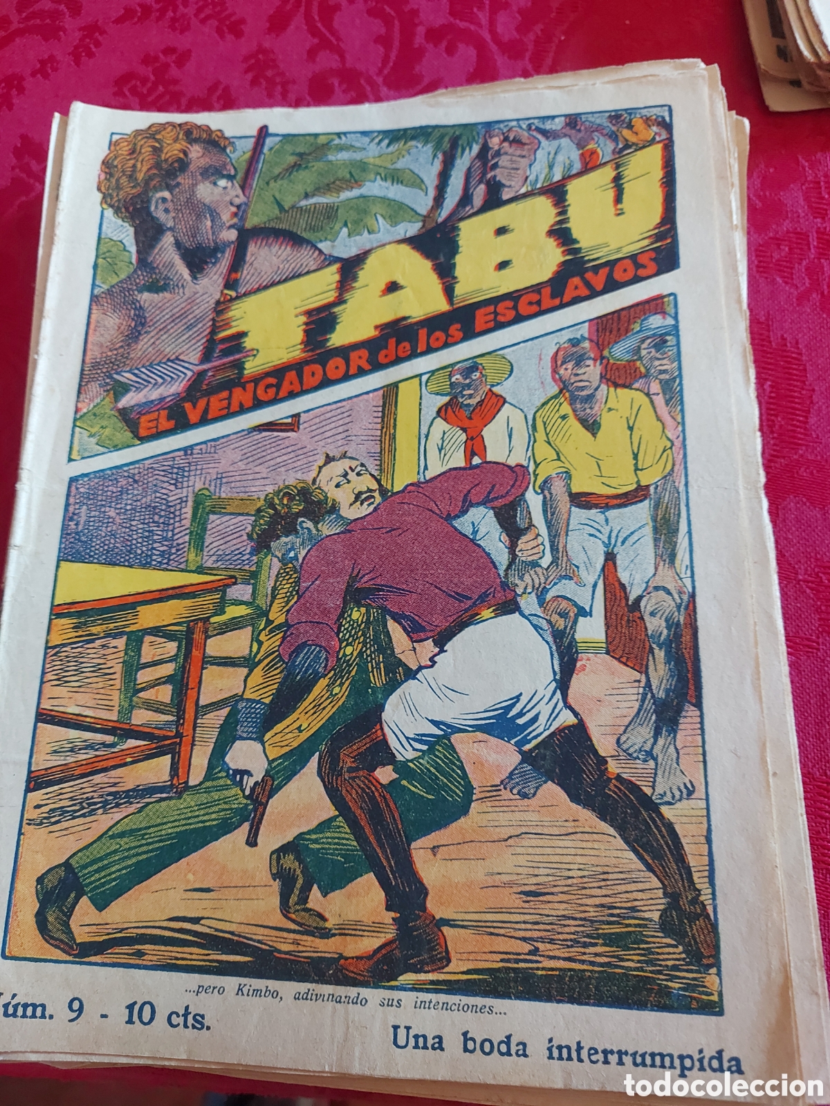 Tebeos: Gran lote de tabu el vengador
