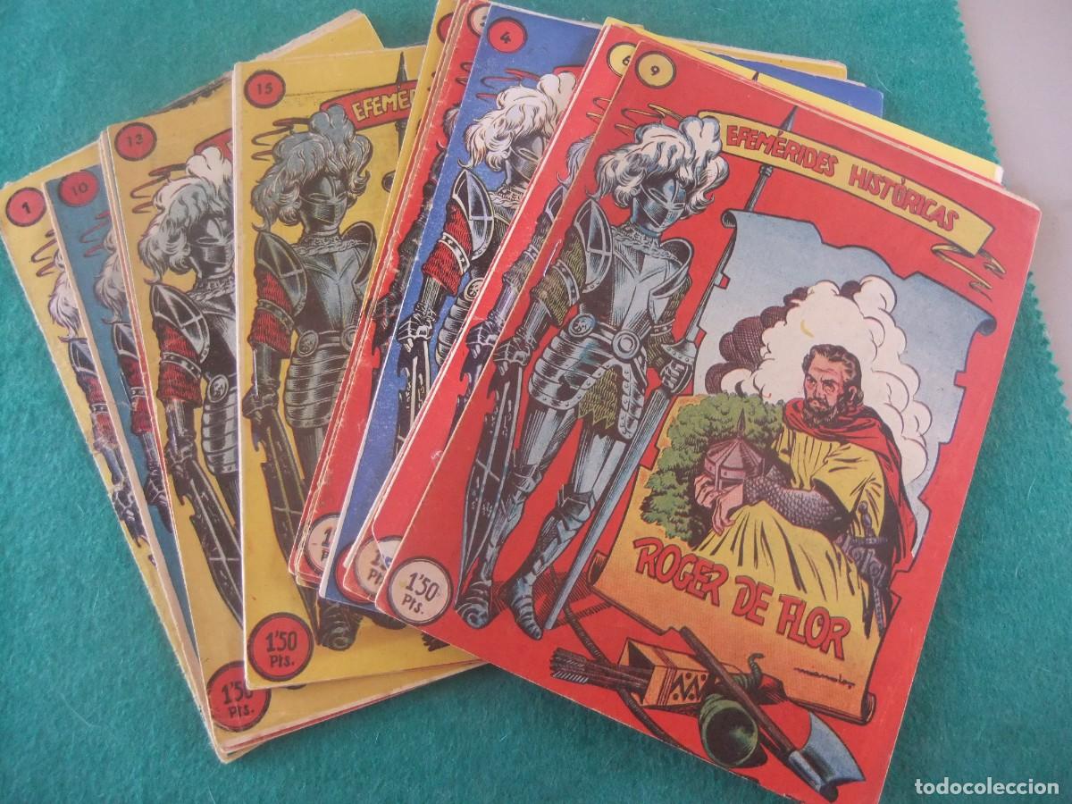 Tebeos: EFEMERIDES HISTORICAS RICARD COLECCION COMPLETA ORIGINAL