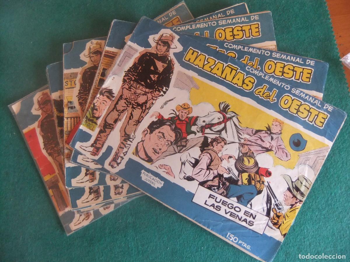 Tebeos: HAZA&Ntilde;AS DEL OESTE AZUL COLECCION COMPLETA EDICIONES TORAY ORIGINAL