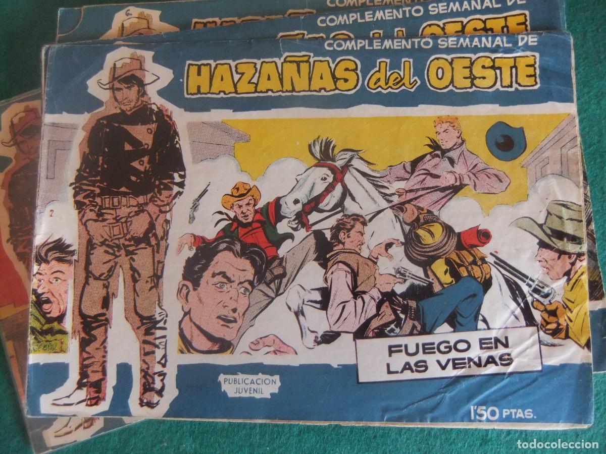 Tebeos: HAZA&Ntilde;AS DEL OESTE AZUL COLECCION COMPLETA EDICIONES TORAY ORIGINAL - Foto 2