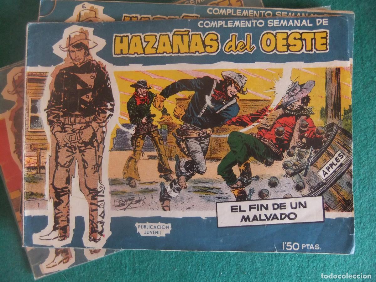 Tebeos: HAZA&Ntilde;AS DEL OESTE AZUL COLECCION COMPLETA EDICIONES TORAY ORIGINAL - Foto 3