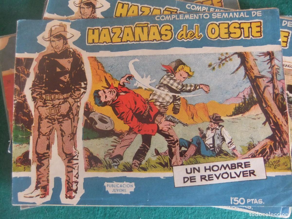 Tebeos: HAZA&Ntilde;AS DEL OESTE AZUL COLECCION COMPLETA EDICIONES TORAY ORIGINAL - Foto 6