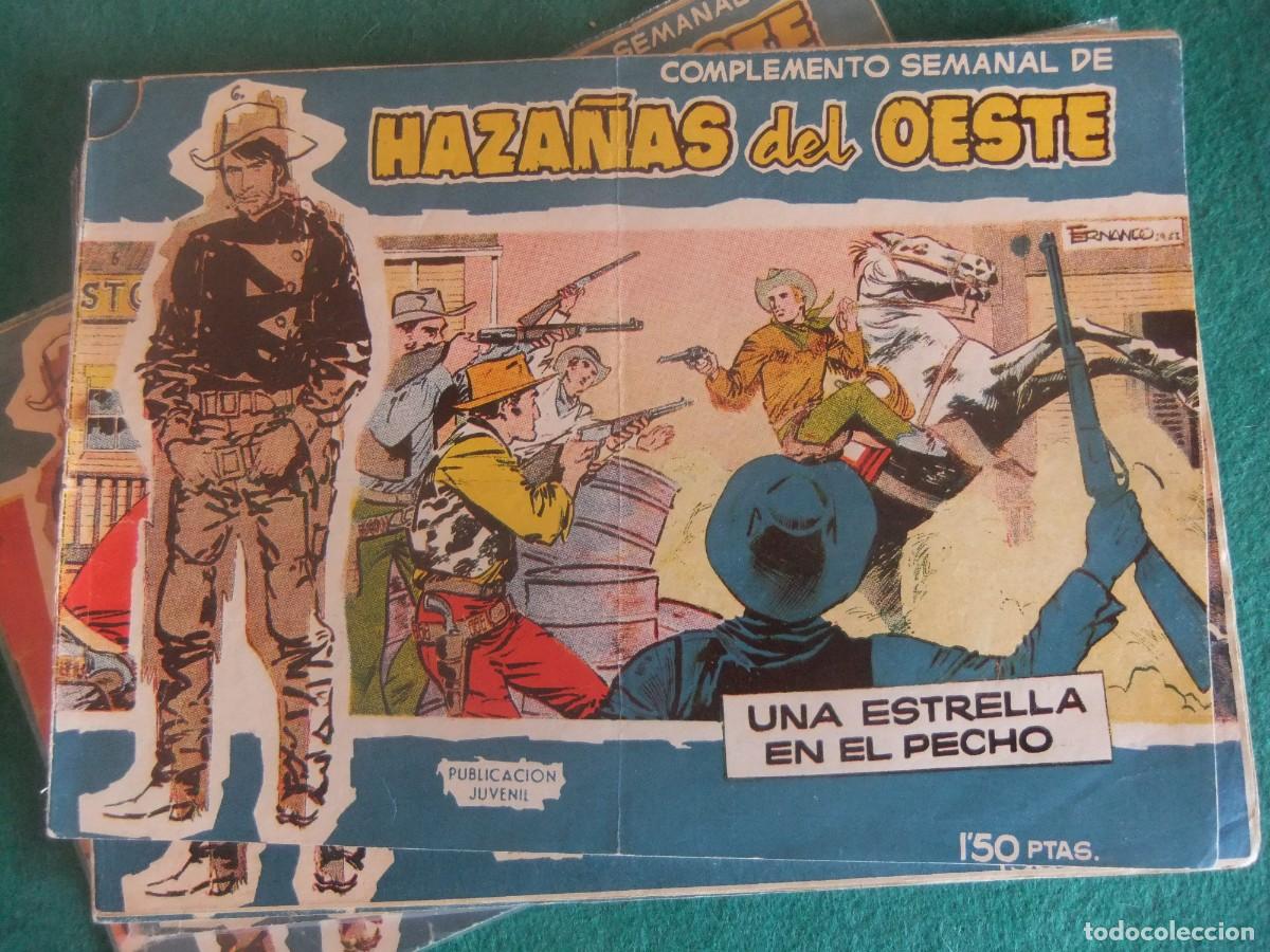 Tebeos: HAZA&Ntilde;AS DEL OESTE AZUL COLECCION COMPLETA EDICIONES TORAY ORIGINAL - Foto 7