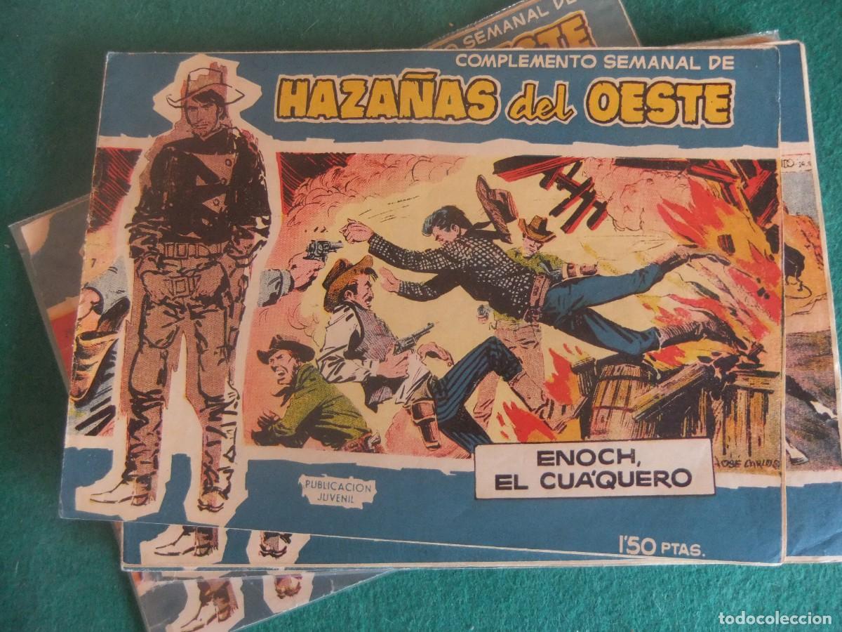 Tebeos: HAZA&Ntilde;AS DEL OESTE AZUL COLECCION COMPLETA EDICIONES TORAY ORIGINAL - Foto 8