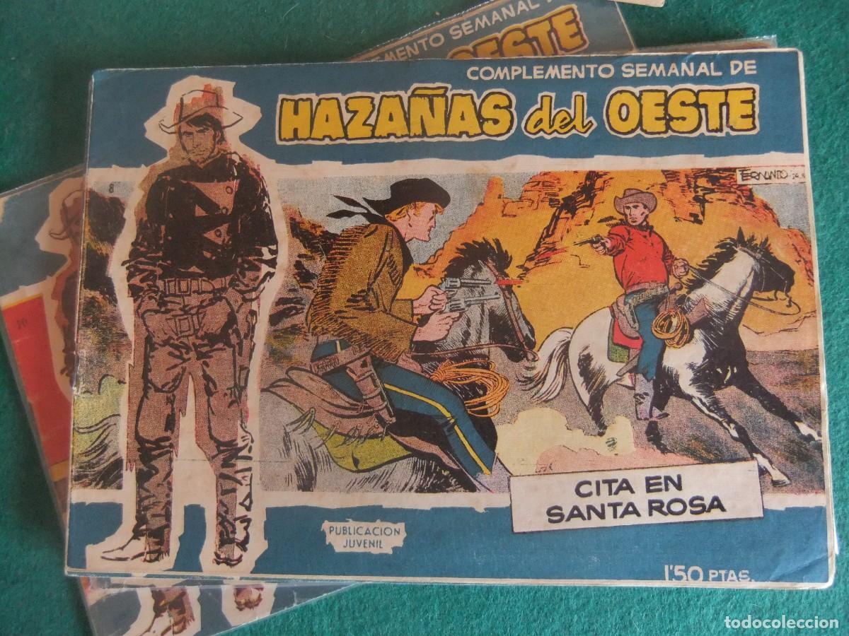 Tebeos: HAZA&Ntilde;AS DEL OESTE AZUL COLECCION COMPLETA EDICIONES TORAY ORIGINAL - Foto 9