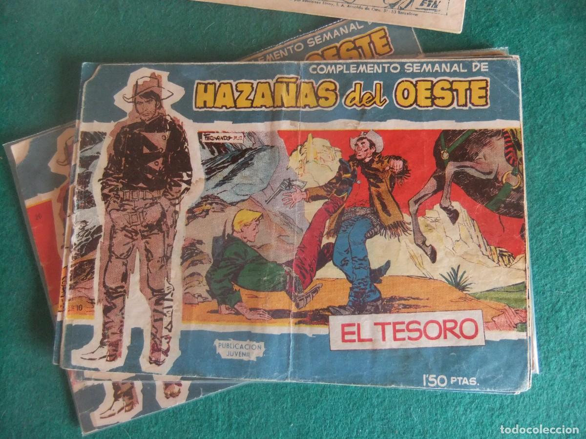 Tebeos: HAZA&Ntilde;AS DEL OESTE AZUL COLECCION COMPLETA EDICIONES TORAY ORIGINAL - Foto 11