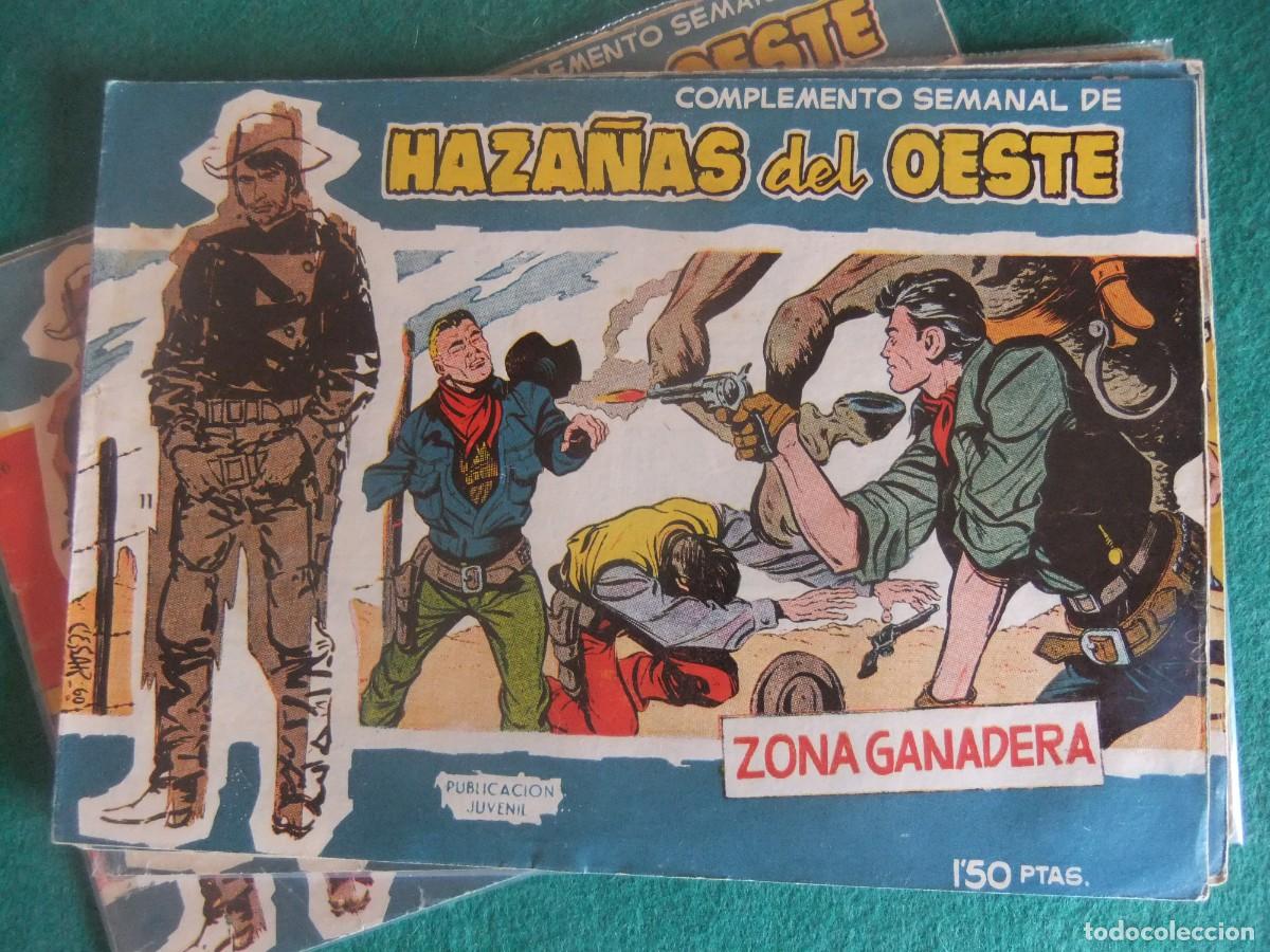 Tebeos: HAZA&Ntilde;AS DEL OESTE AZUL COLECCION COMPLETA EDICIONES TORAY ORIGINAL - Foto 12
