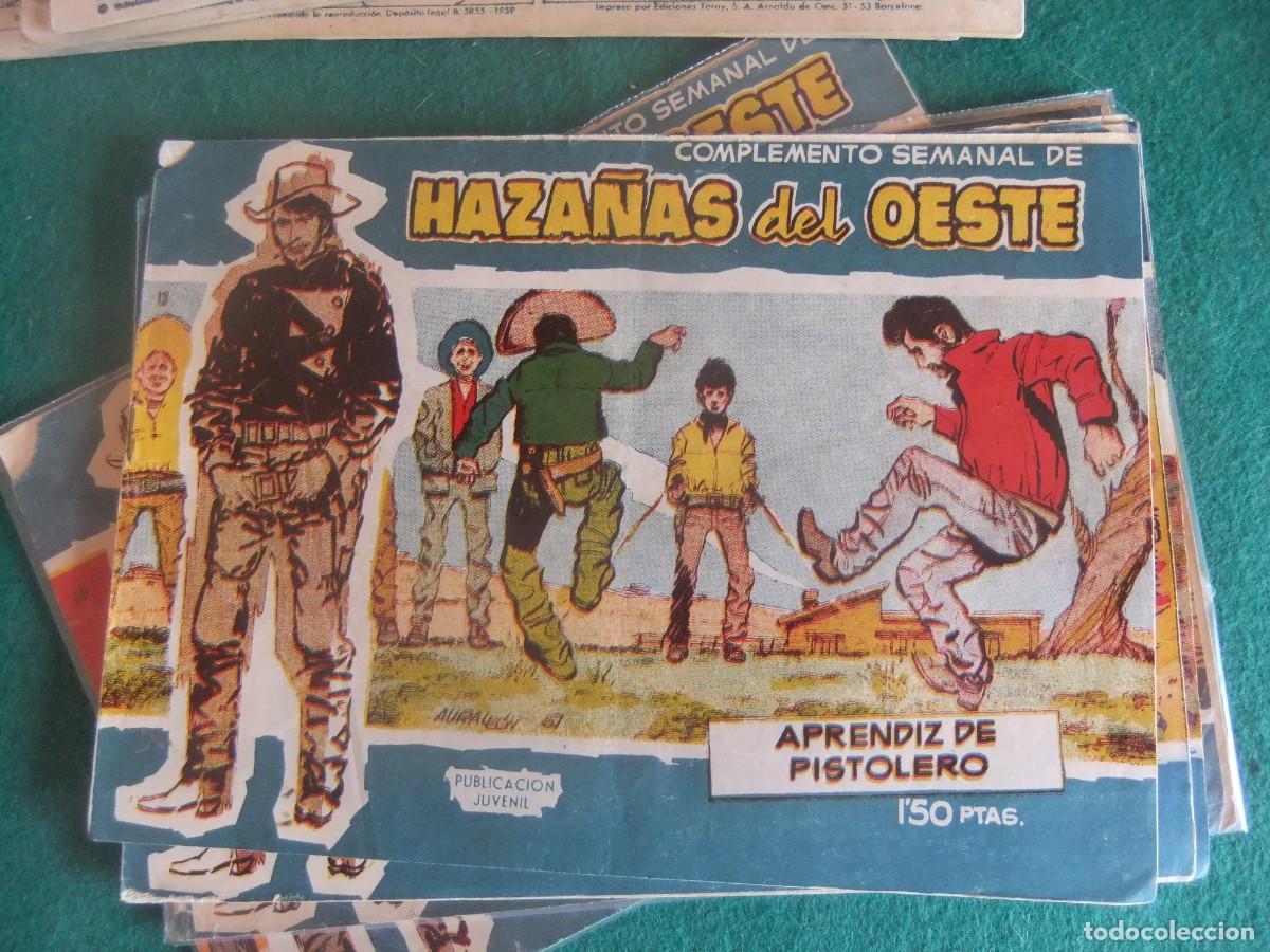 Tebeos: HAZA&Ntilde;AS DEL OESTE AZUL COLECCION COMPLETA EDICIONES TORAY ORIGINAL - Foto 14