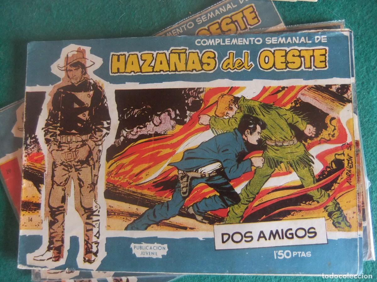 Tebeos: HAZA&Ntilde;AS DEL OESTE AZUL COLECCION COMPLETA EDICIONES TORAY ORIGINAL - Foto 15