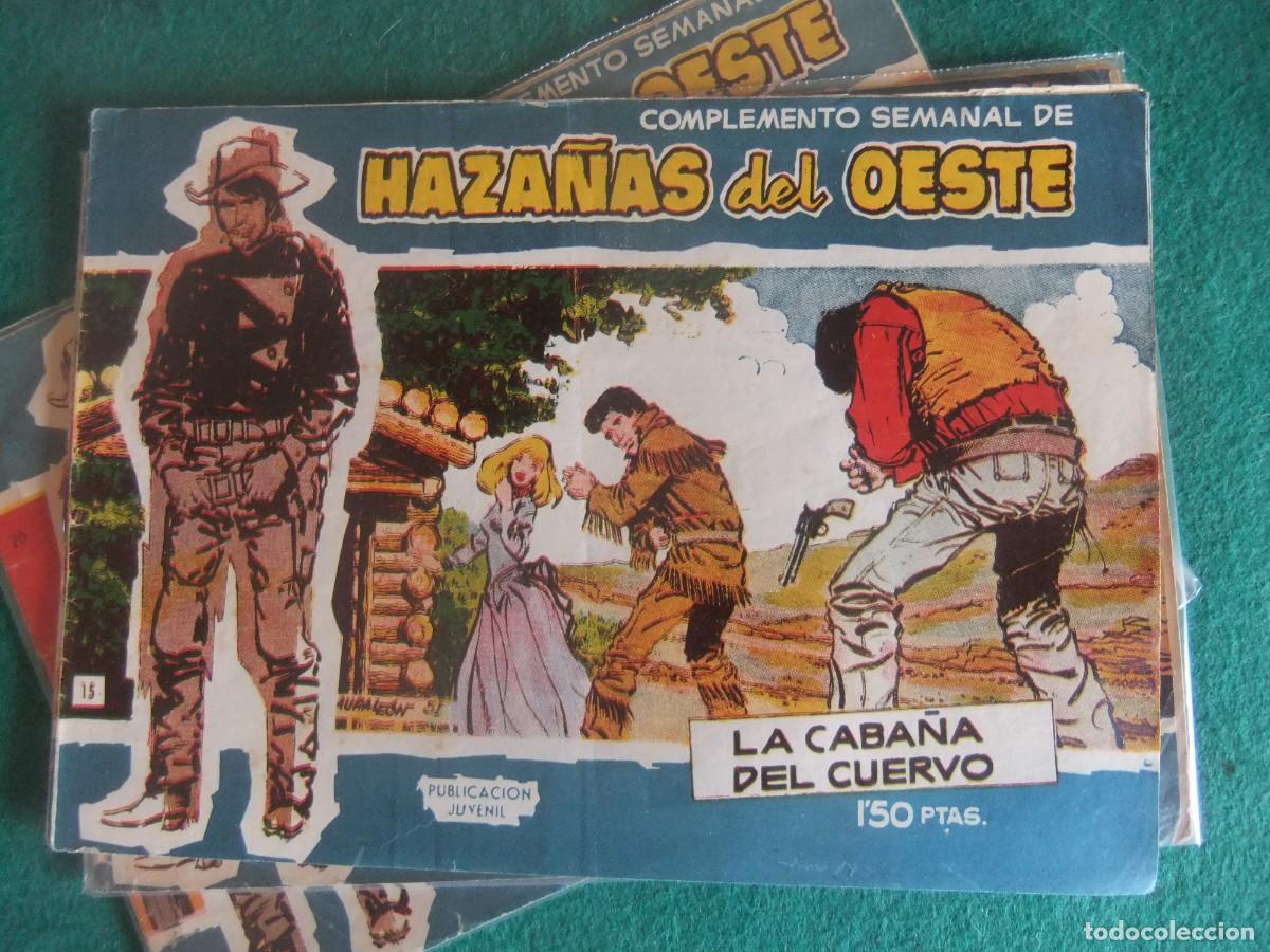 Tebeos: HAZA&Ntilde;AS DEL OESTE AZUL COLECCION COMPLETA EDICIONES TORAY ORIGINAL - Foto 16