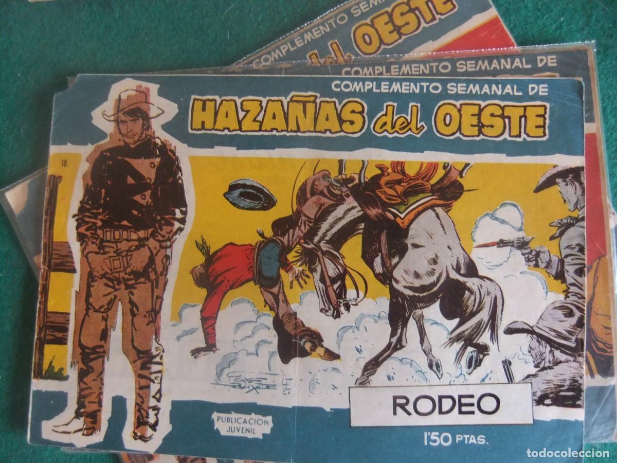 Tebeos: HAZA&Ntilde;AS DEL OESTE AZUL COLECCION COMPLETA EDICIONES TORAY ORIGINAL - Foto 19