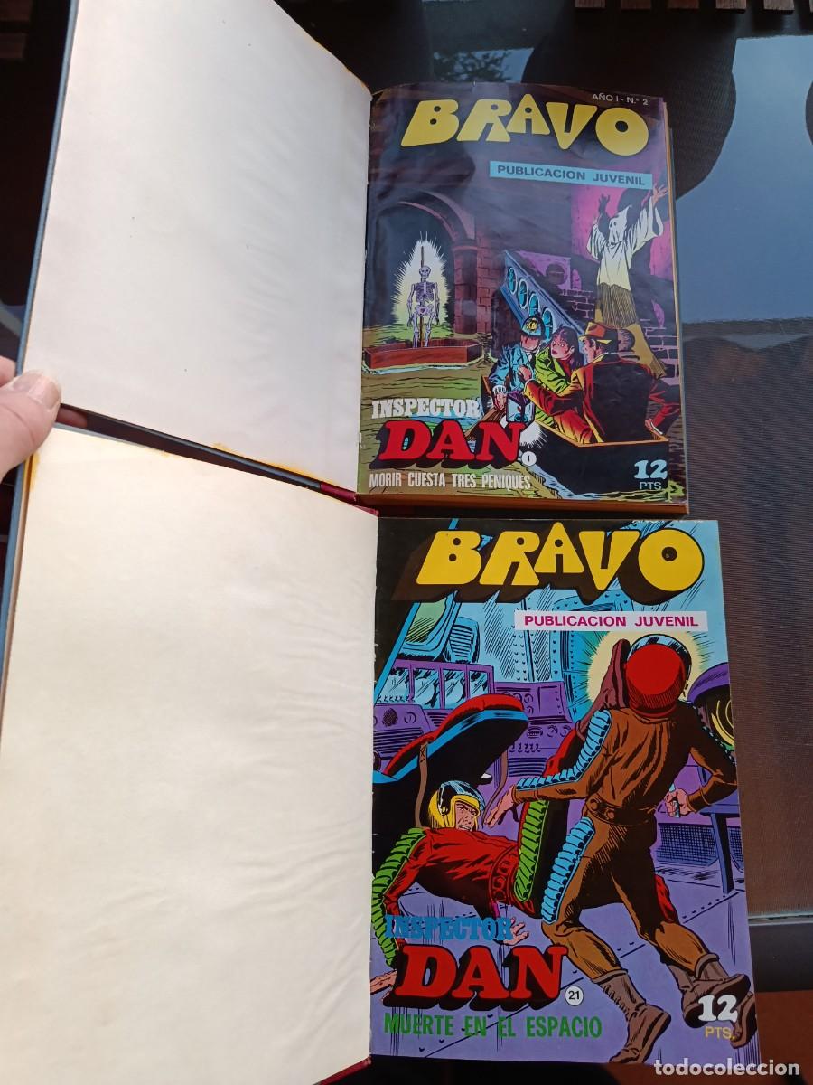 Tebeos: coleccion de bravo de 1976 inspector dan 41 numeros