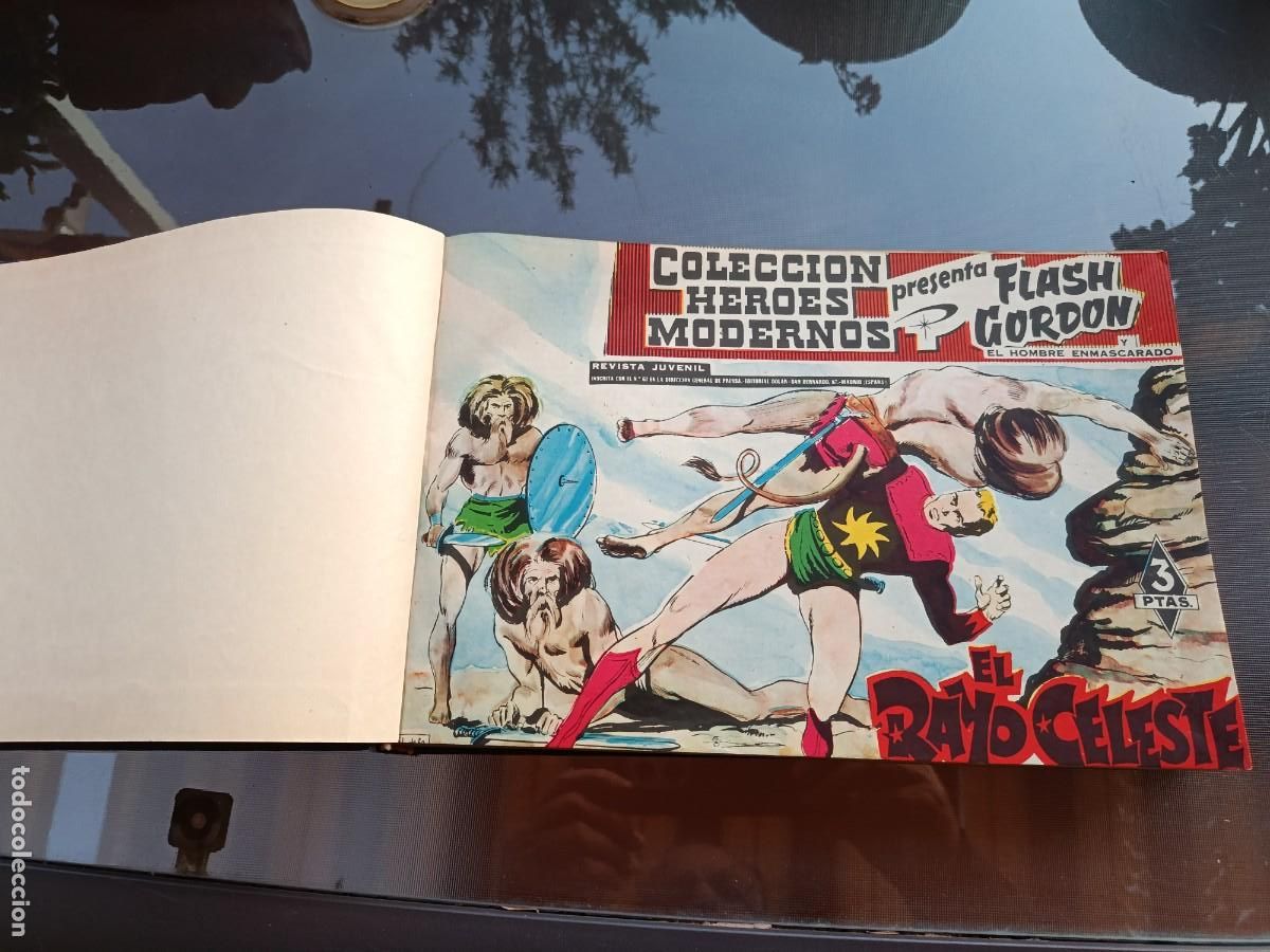 Tebeos: flash gordon, rayo celeste coleccion heroes modernos de Dolar serie 0 completa
