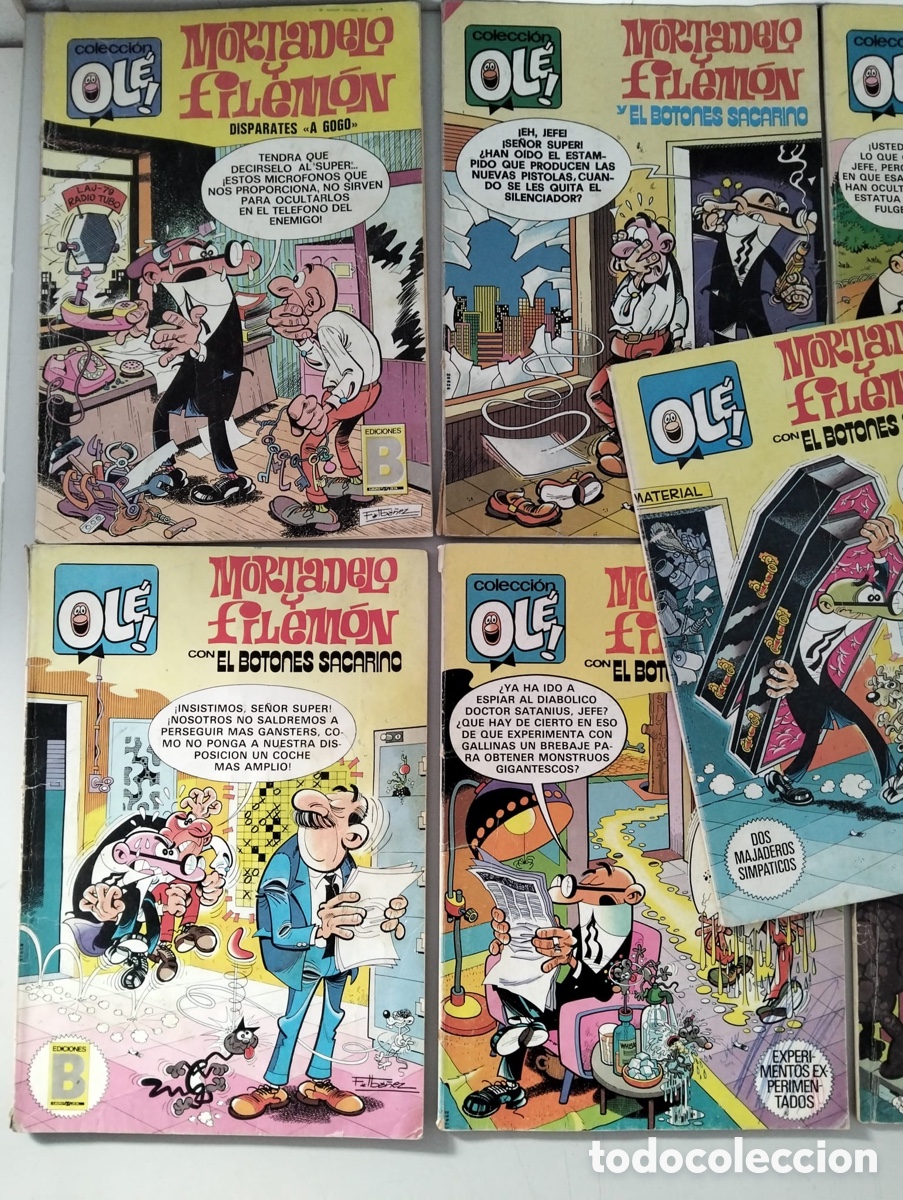 Tebeos: Lote de Mortadelo ol&eacute; - Foto 2