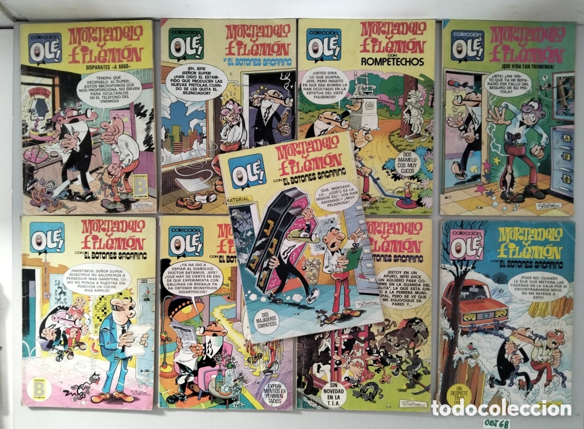 Tebeos: Lote de Mortadelo ol&eacute; - Foto 1