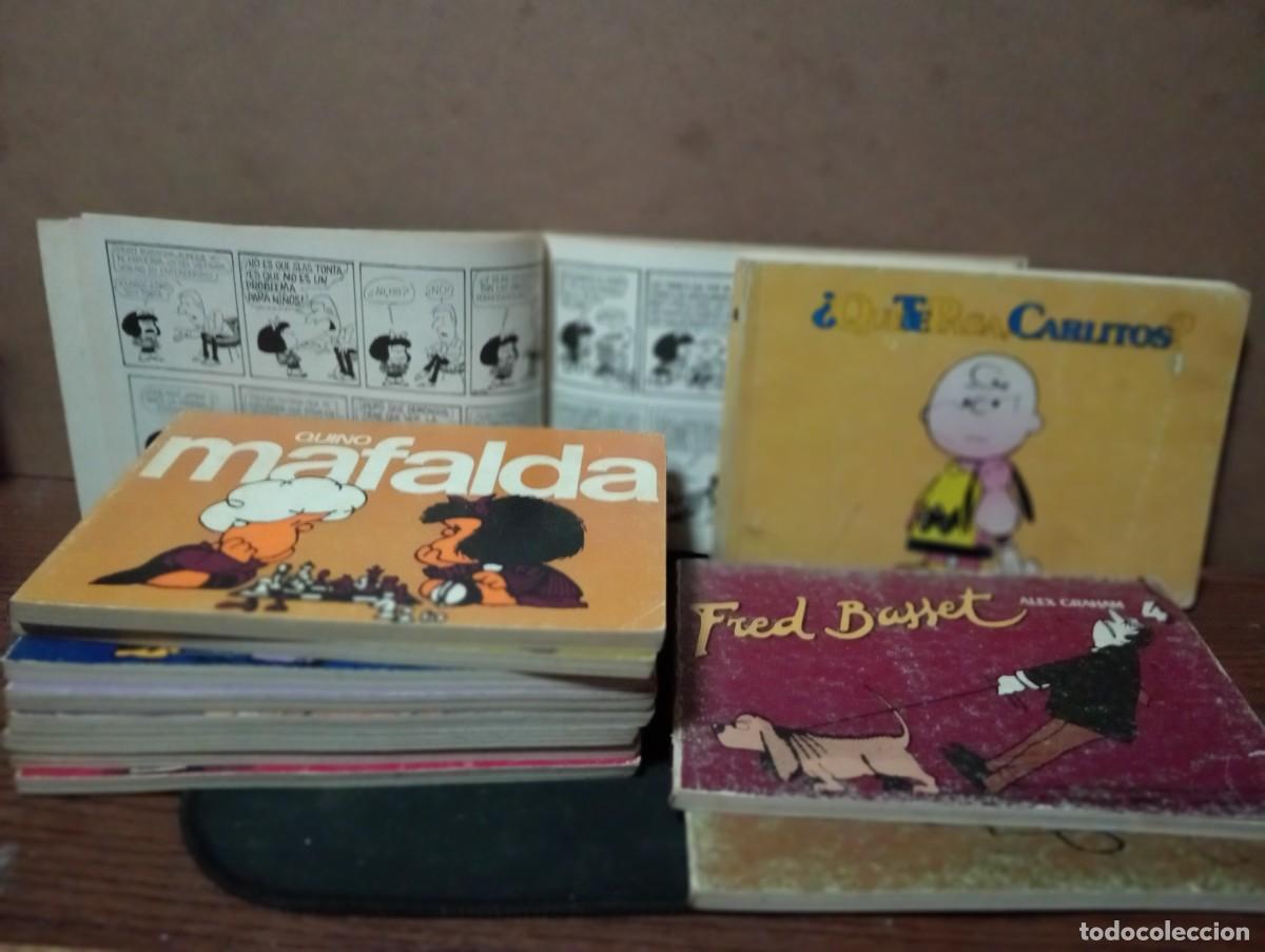 Livros de Banda Desenhada: coleccion mafalda ( 9 tomos )y otros tres de tiras comicas